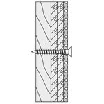 Hewi Befestigungsmaterial 801/805 Klappsitz Leichtbauwd. m Hinterfütterung