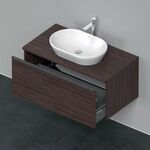 Duravit Waschtischunterbau D-NEO 1 Auszug 459x1000x550mm kastanie dunkel
