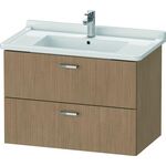 Duravit Waschtischunterbau XBASE 2 Schubk 560x800x468mm europäische eiche