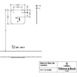 V&B Spiegel MORE TO SEE LITE rd m uml. LED-Bel. 600x600x24mm 19,20 W