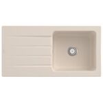 V&B Spüle ARCHITECTURA 60 1000x510mm Handbet. ivory