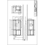 V&B Waschtischunterschrank FINION 1200x603x501mm Regal glos. wh glos. wh