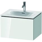 Duravit Waschtischunterbau L-CUBE 400x620x481mm weiß hochglanz