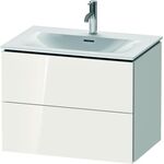 Duravit Waschtischunterbau L-CUBE 550x720x481mm weiß hochglanz