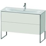 Duravit Waschtischunterbau XSQUARE 840x1210x478mm 2 Au No weiß seidenmatt