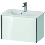Duravit Waschtischunterbau Compact XVIU 400x610x390mm Prof. sw ma weiß hochglanz