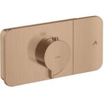 Fertigmontageset AXOR ONE f UP-Thermostat 1 Verbr brushed red gold