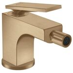 Einhebel-Bidetmischer AXOR CITTERIO m ZAG Hebelgriff brushed bronze