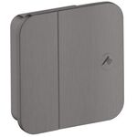 Abstellventil AXOR ONE DN 15, Unterputz brushed black chrome