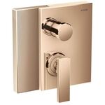 Fertigmontageset AXOR EDGE f UP Wannenm m Sich-kom pol. red go Diam