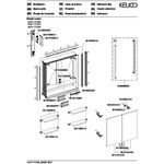 Keuco Spiegelschrank ROYAL LUMOS 700x735x165mm