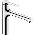Einhebel-Küchenmischer Zesis M33 ComfortZone 160, 2 jets chrom