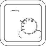 OV Raumthermostat Unterputz 230 V