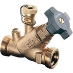 OV Freistromventil Aquastrom F AG/AG PN 16, mit Entleerung DN 20, G 1ZollxG 1Zol
