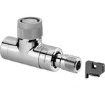 OV Thermostatventil Baureihe EQ M 30x1,5, Durchgang DN 15, verchromt