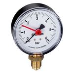 Caleffi Manometer 557 0-10 bar, 1/4Zoll, unten
