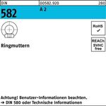 Ringmutter DIN 582 M10 A 2 1 Stück