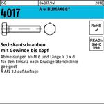 Sechskantschraube ISO 4017 VG M5x 20 A 4 BUMAX88 100 Stück BUFAB - VPE: 100