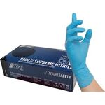 Einweghandschuh SUPREME NITRILE Gr.S blau Nitril EN374 PSA III 100 St.NITRAS