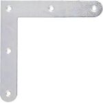 Eckwinkel L.150x150mm B.20mm S.2mm STA galv.verz.d.pass.GAH - VPE: 20