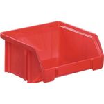 Sichtlagerkasten LK L85/65xB105xH45mm PS rot LA-KA-PE