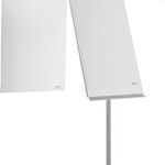 Flipchart Schreibfläche B680xH1065mm creme/lichtgrau fahrbar MAGNETOPLAN