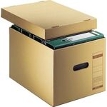 Leitz Archivbox 60810000 DIN A4 max. 7Ordner Pappe natronbraun