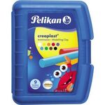 Pelikan Knetmasse Creaplast 198/9B 622415 300g 9Farben 9 St./Pack.