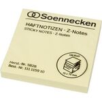 Soennecken Haftnotiz Z-Notes 5828 75x75mm 100Blatt gelb