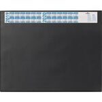 DURABLE Schreibunterlage 720401 520x650mm Jahreskalender schwarz