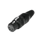 HICON XLR Buchse 4pol HI-X4CF-G