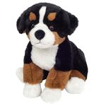 Berner Sennenhund sitzend, ca. 26 cm
