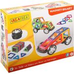 CR Magnet-Bauset mit Rädern, 32 Teile
