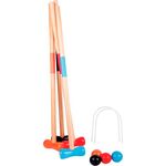 OA Krocket-Set aus Holz, für 4 Spieler,