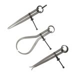 Silverline - Zirkel und Taster, 3-tlg. Satz