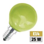 Tropfenlampe PHILOS P45 Speziallampe E14, 230V, 25W, stossfest, grün