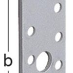 HE-Anker 50x180x37mm Stahl roh sendzimirverzinkt GAH, 1Stück