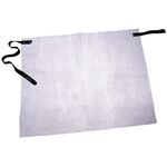 Lederhüftschürze Claus L.ca.70xB.ca.60cm hellgrau Spaltleder FELDTMANN