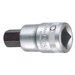 Steckschlüsseleinsatz 59 3/4 Zoll Innen-6-kant SW 22mm L.80mm STAHLWILLE