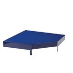 Eckdeckelement LOGS 260 H130xB540xT390mm blau RAL 5022 LOGS