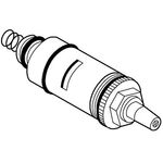 Grohe Thermoelement Bimetall warm rechts 1/2"
