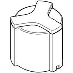 Grohe Absperrgriff chrom