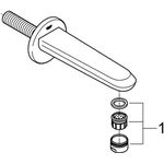 Grohe Wanneneinlauf EURODISC C Ausldg 170mm chr
