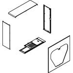 Grohe Panelset f Dusch-WC Sensia IGS we/sw