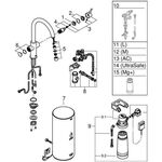 Grohe Einhand-Spültischbatterie RED DUO L-Size C-Auslauf m Boiler chr A