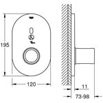 Grohe Infr-Elek. EUROSMART CE SPECIAL chr