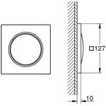 Grohe Lichtmodul RAINSHOWER F-SERIES 127x127mm pro Modul
