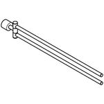 Grohe Handtuchhalter ATRIO 2-armig, nicht schwenkbar chrom