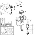 Grohe Spülkasten NOVA C LIGHT für WC