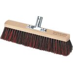 Besen Arenga/Elaston-Mix L.400mm Metallstielhalter Flachholz Stielhalter-D.28mm
